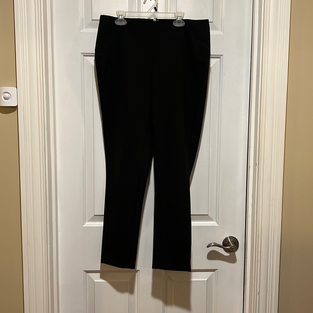 Classic black dress slacks